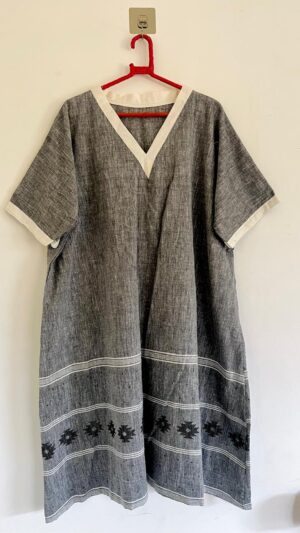 Anti fit Grey A line Dress