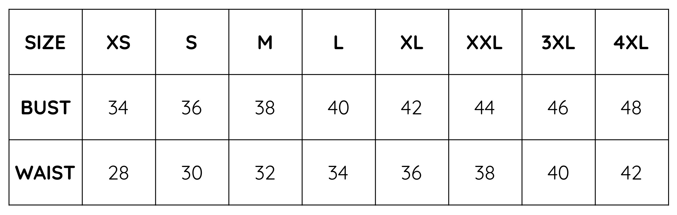 dress-measurements