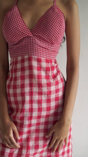 Gamcha Bustier Dress