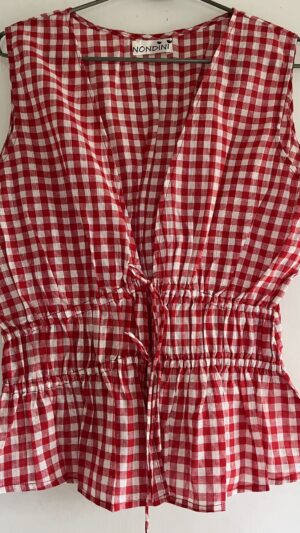 Gamcha Frill Top