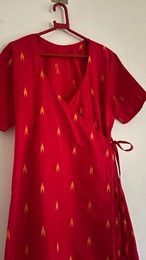 Red Wrap Dress