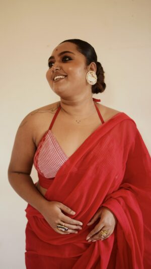 Red Checkered Bustier