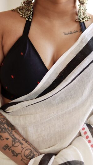 Black Red Buta Bustier