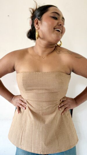 Beige Tube Top