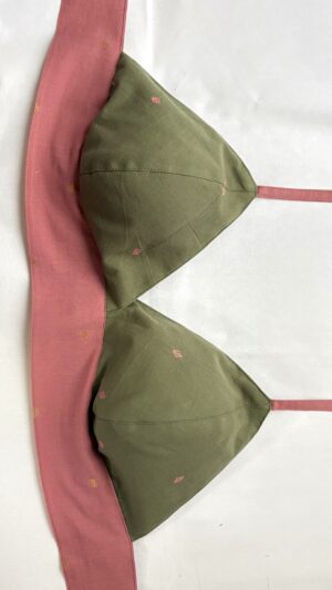 Sage And Pink Bustier