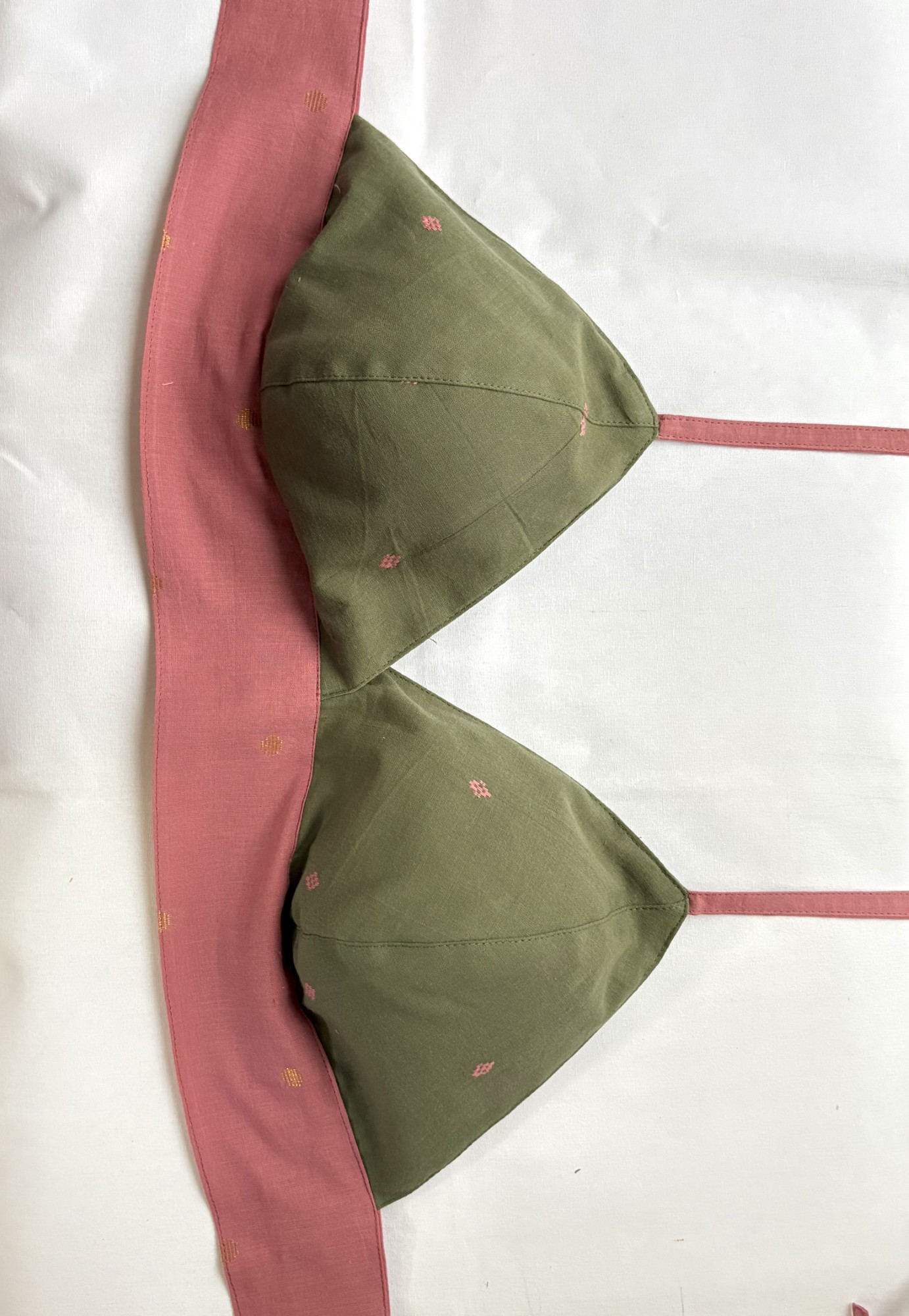 Sage And Pink Bustier - Image 3