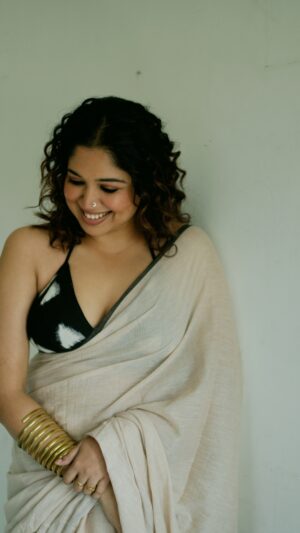 Black Double Ikat Bustier